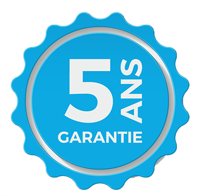 Logo : 5 ans garantie